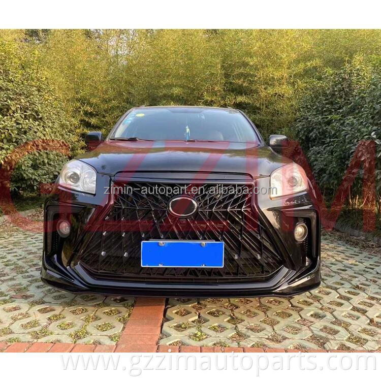 Plastic Front Rear Bumper TRD Grille Body Kits For Rav4 Changed To LX Style